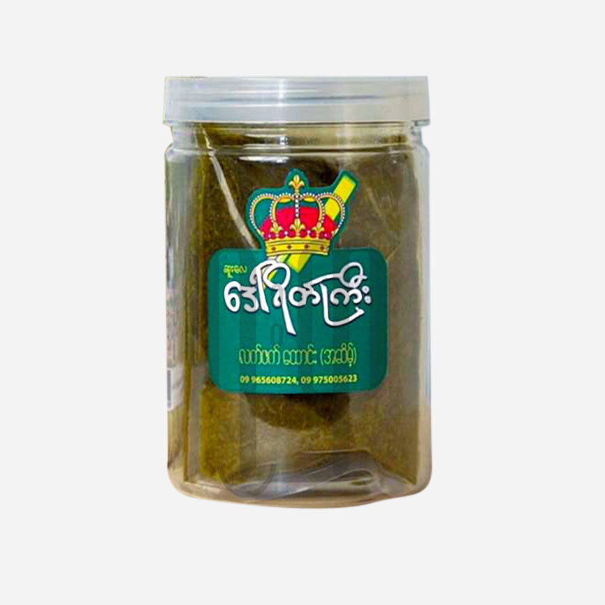 Pickled Tea Leaf (Spicy) 350g ဒေါ်ရိတ်ကြီး အထောင်းအဆိမ့်နှပ်